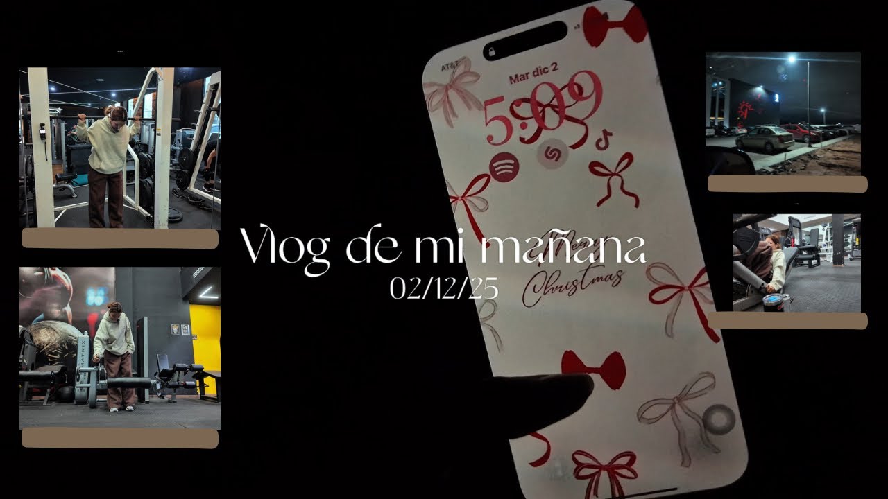 Mi primer video/vlog✨| Una mañana conmigo (Grwm+gym+super)