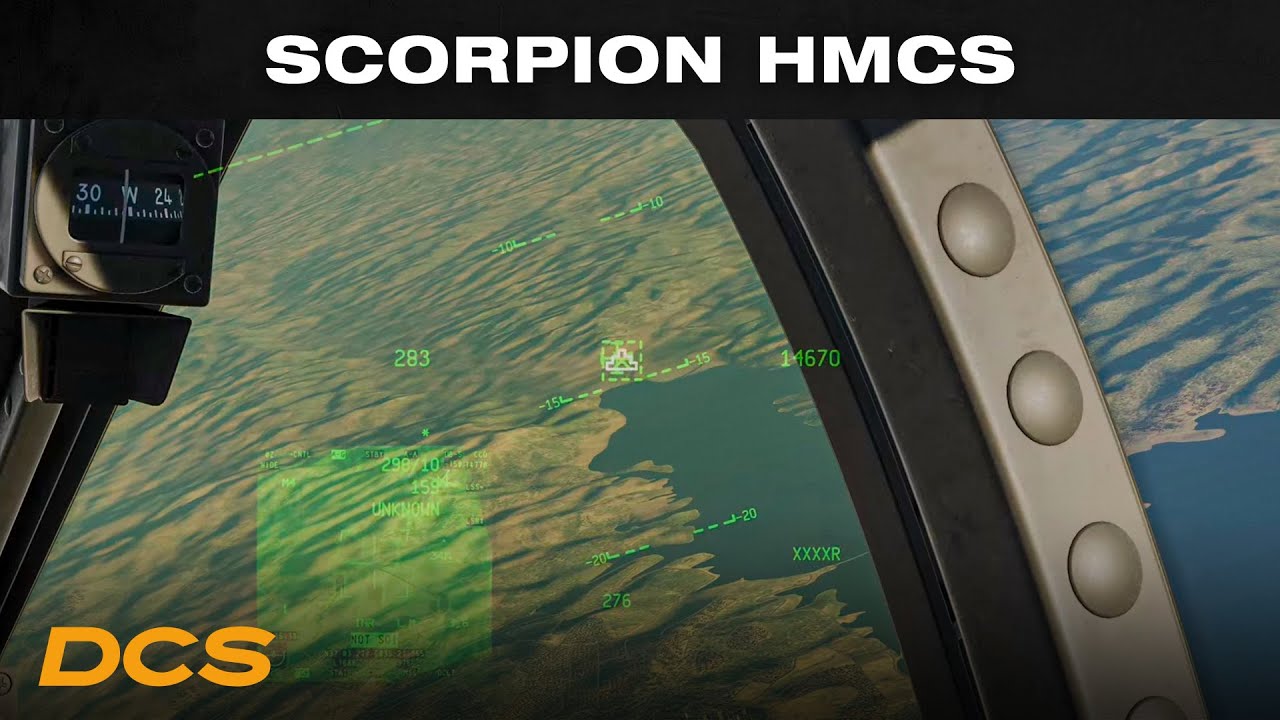 DCS A-10C II Учебник 5 - Scorpion HMCS