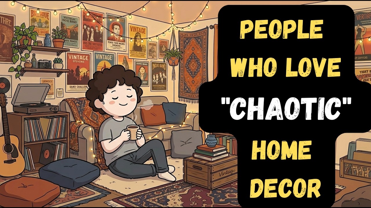 Psychology of People Who Love Chaotic Home Decor | Simple Living | Gen Z Psychology