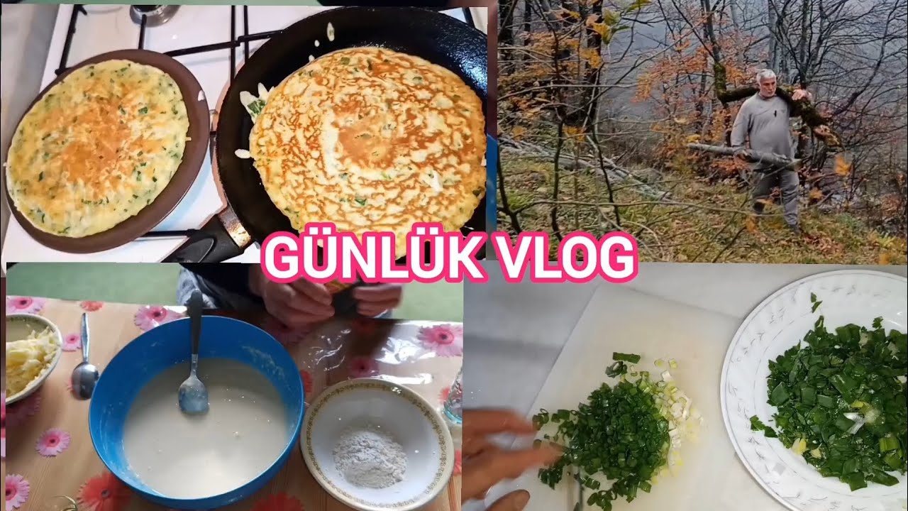Sabah Kahvaltısı - Sebzeli Börek - Köy İşleri