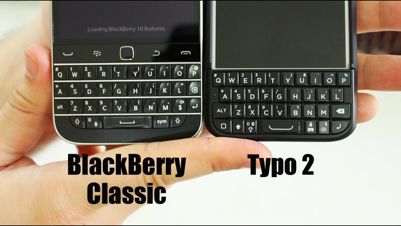 Typo 2 for iPhone 6 vs. BlackBerry Classic - Is it a copycat?