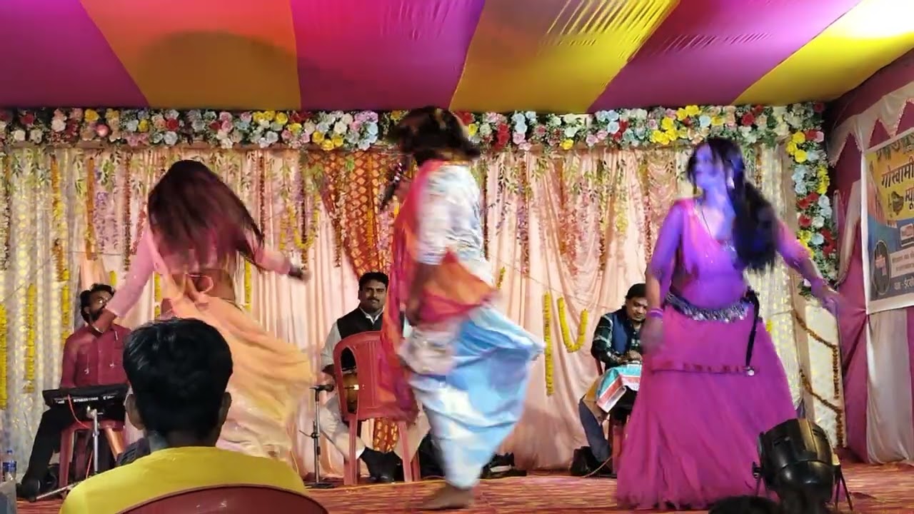 Santosh suhana k stage program.....in hemrodih 