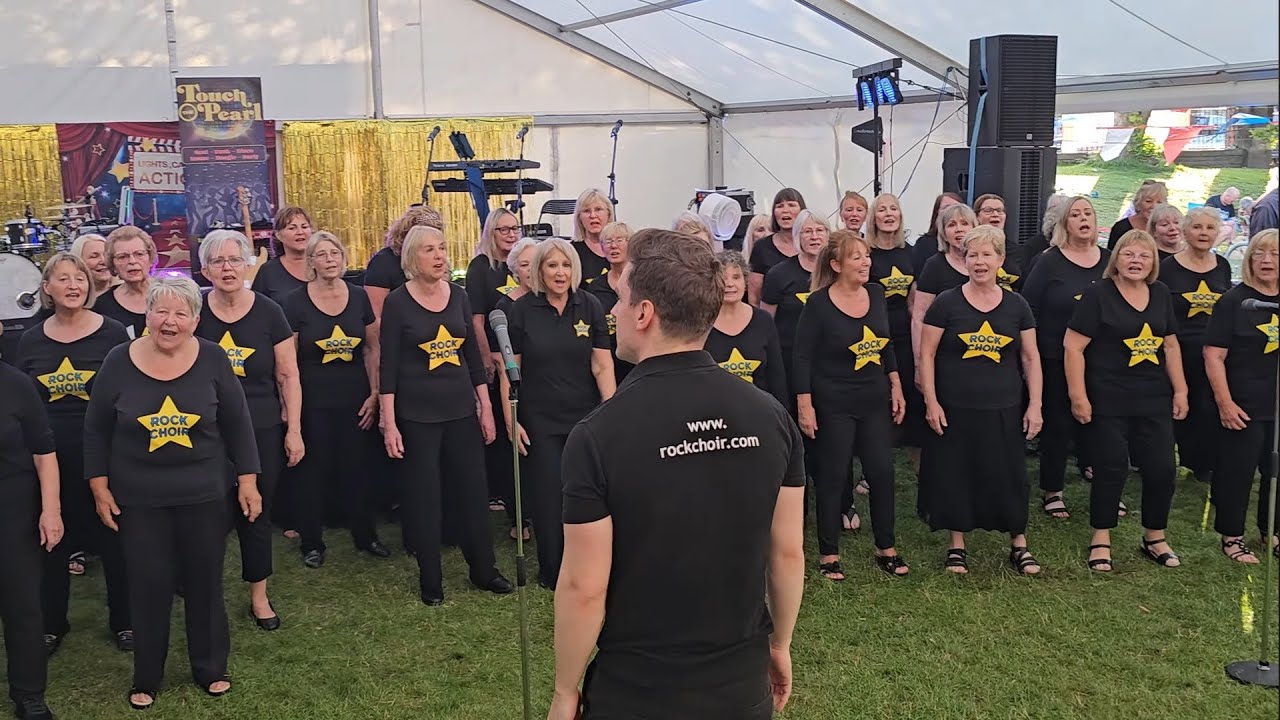 UNWRITTEN Lytham Rock Choir at St Anne's Carnival 12th July 2025