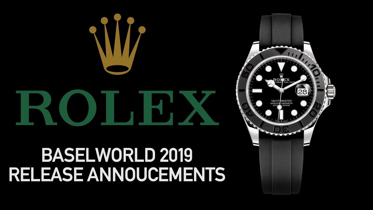 NEW Rolex 2019 Baselworld Watch Models Announced! And... It's Pretty Lackluster.