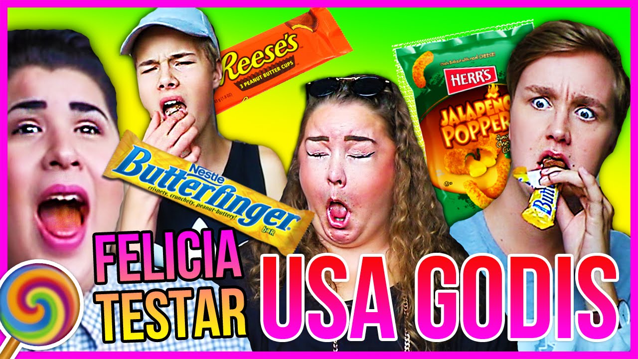 FELICIA TESTAR | KONSTIGT USA GODIS MED VÄNNER