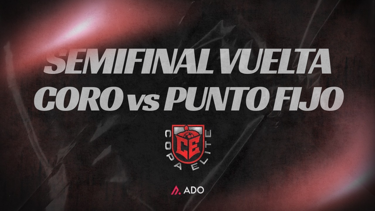 Agrinca (Coro) VS All Import (Punto Fijo) | Semifinal Vuelta - Copa &Eacute;lite Falc&oacute;n