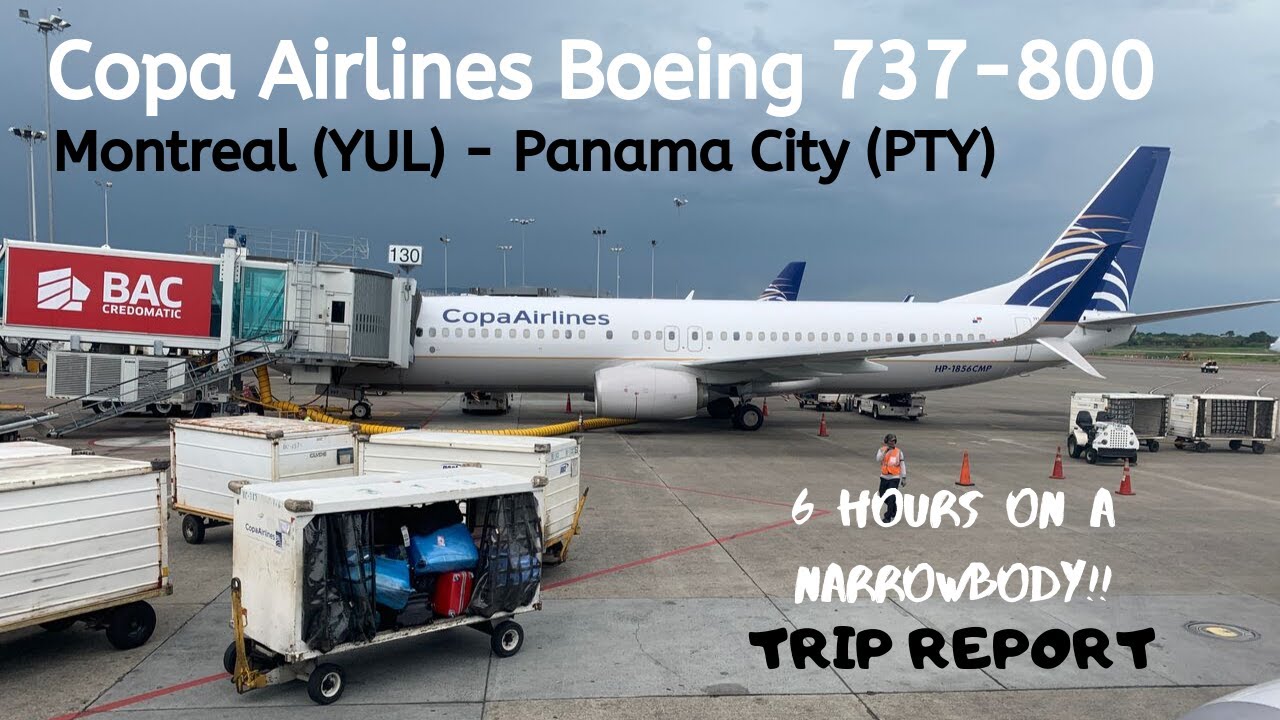 Copa Airlines PREMIUM ECONOMY REVIEW | Montreal to Panama City TRIP REPORT