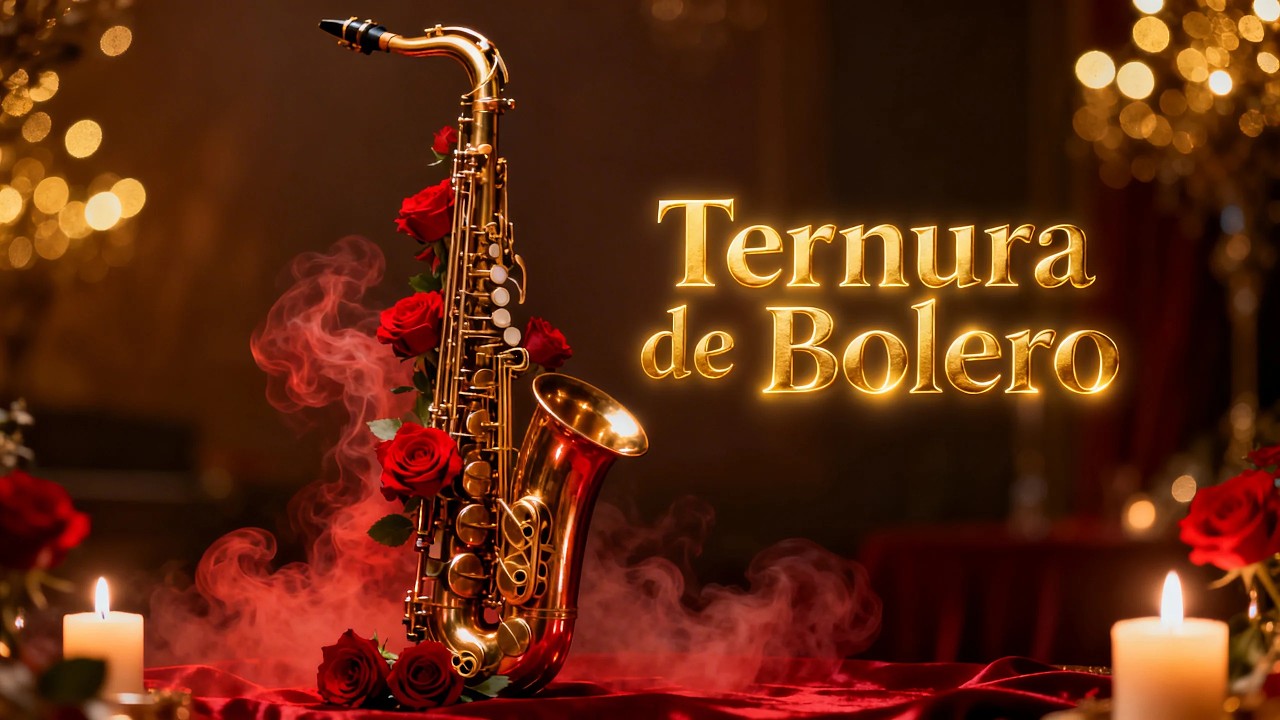 🎷 Ternura de Bolero EN VIVO 🔴 Saxofón Latino Romántico