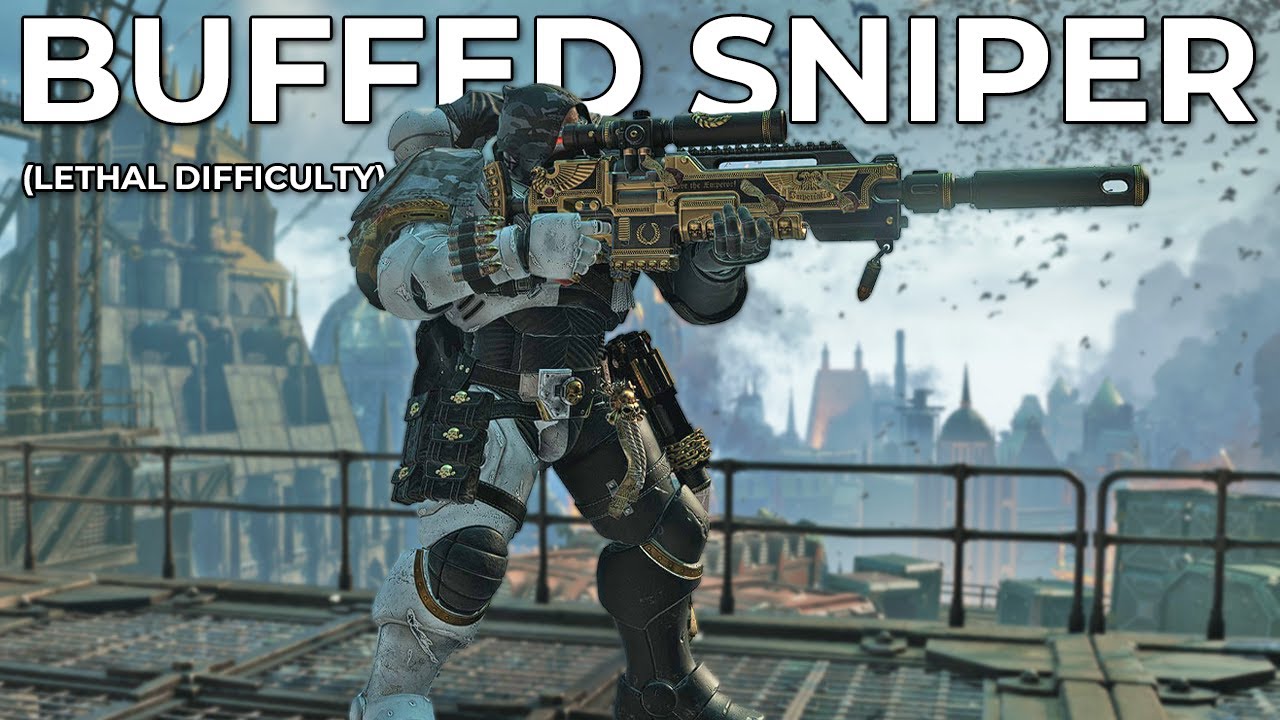 Space Marine 2 – Testing Out The New BUFFED Bolt Sniper Rifle (Solo, Lethal Difficulty)