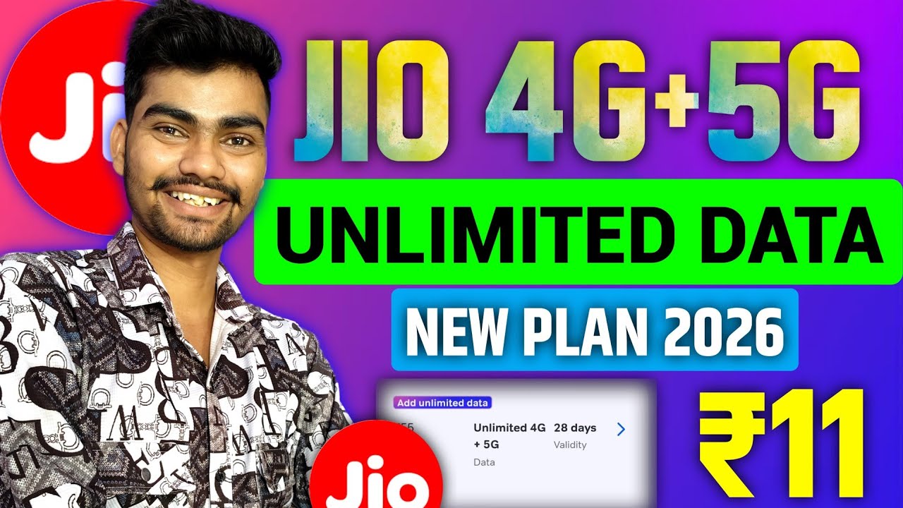 jio 4g unlimited data plans | jio unlimited 4g data plan | jio recharge plan 2026 | jio new 4g plan