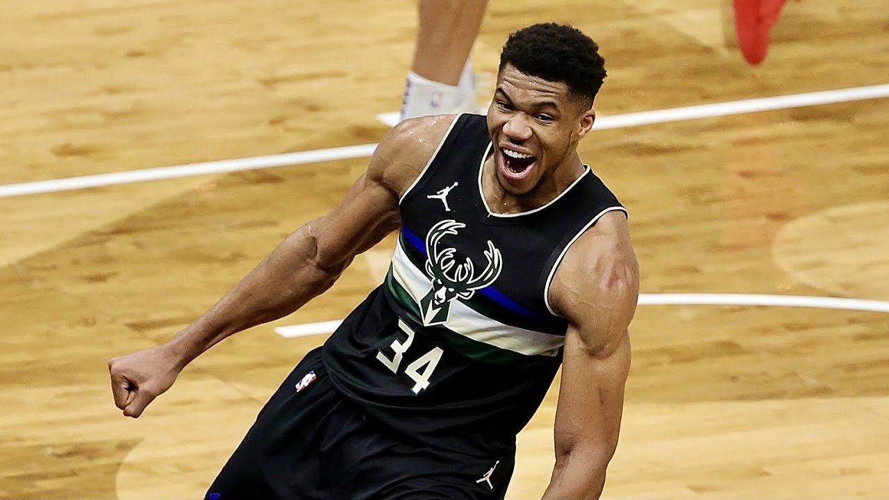 Giannis Antetokounmpo 2021 All-NBA First Team Highlights | Top Dunks, Threes, Blocks, Assists & More