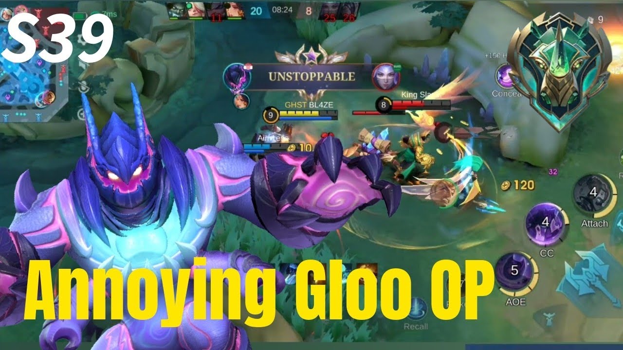 Annoying Gloo Play Dominates Rank Match 😈 | Full Gameplay