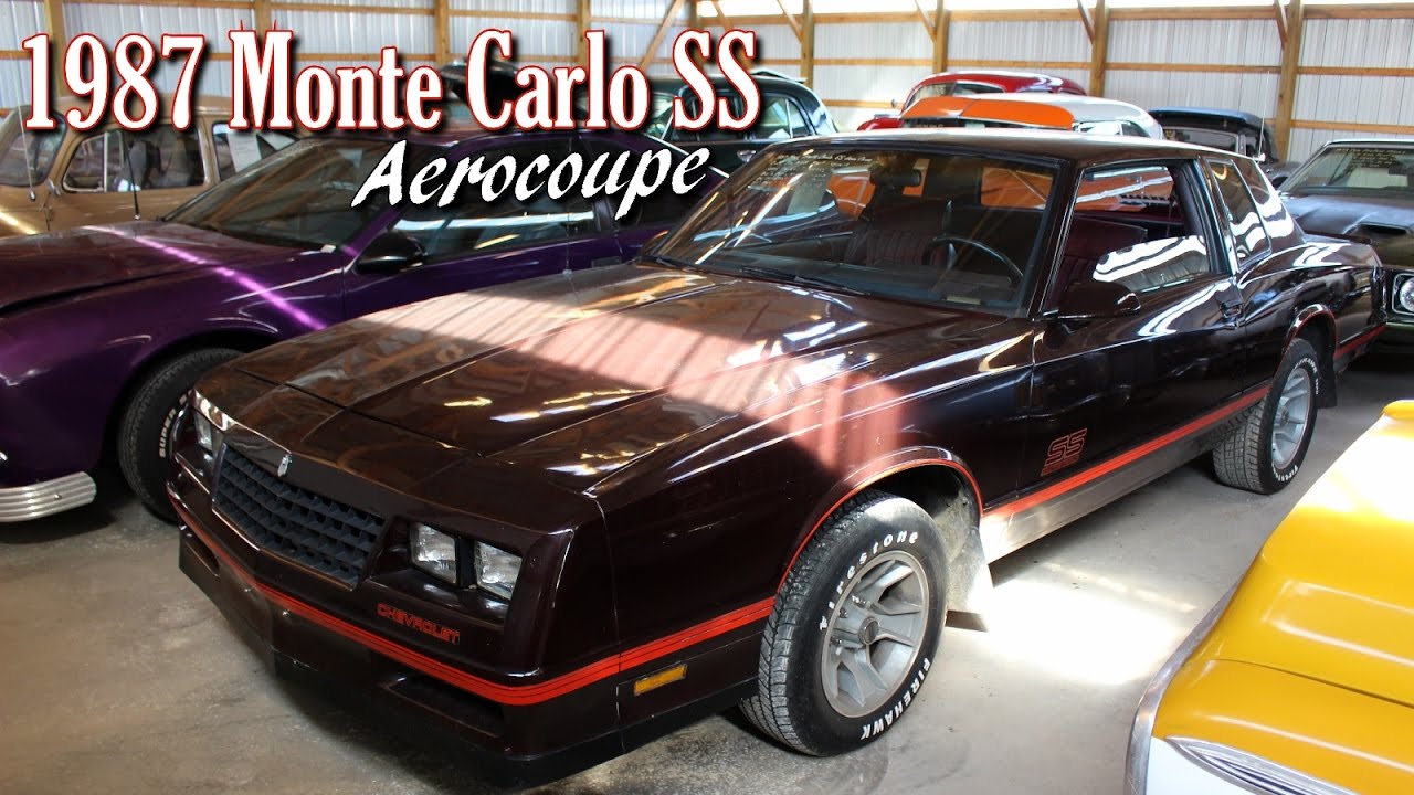 1987 Chevrolet Monte Carlo SS Aerocoupe at Country Classic Cars