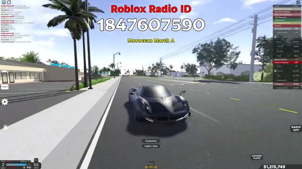 Moroccan Roblox Radio Codes/IDs