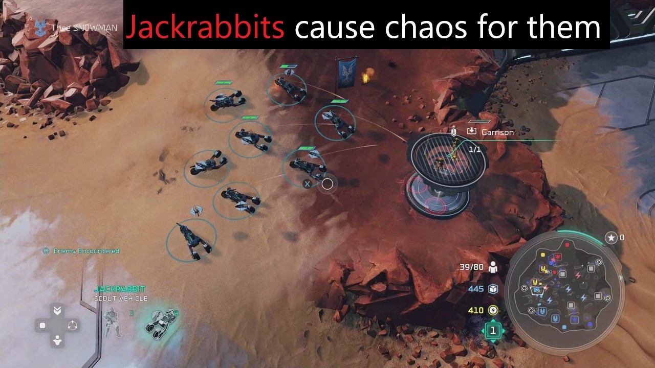 Jackrabbits Tech 1 create CHAOS