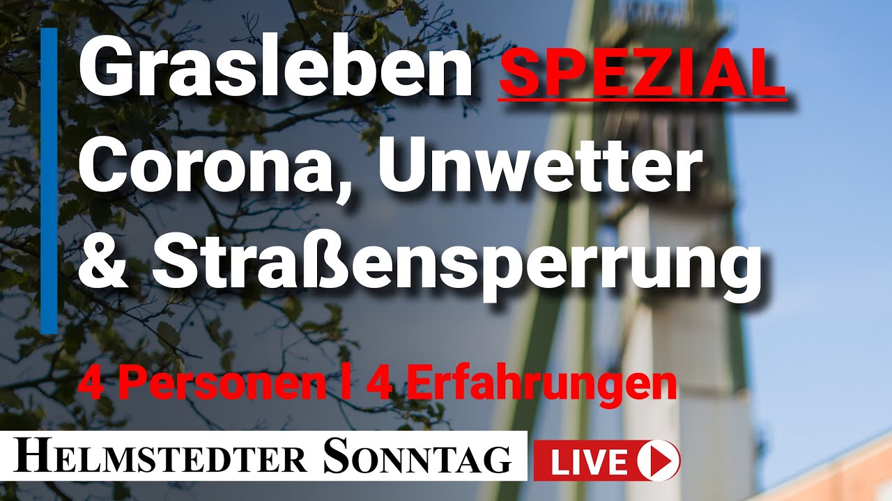 Grasleben Spezial | 4 Personen | 4 Erfahrungen - Live aus Helmstedt 24.06.2020