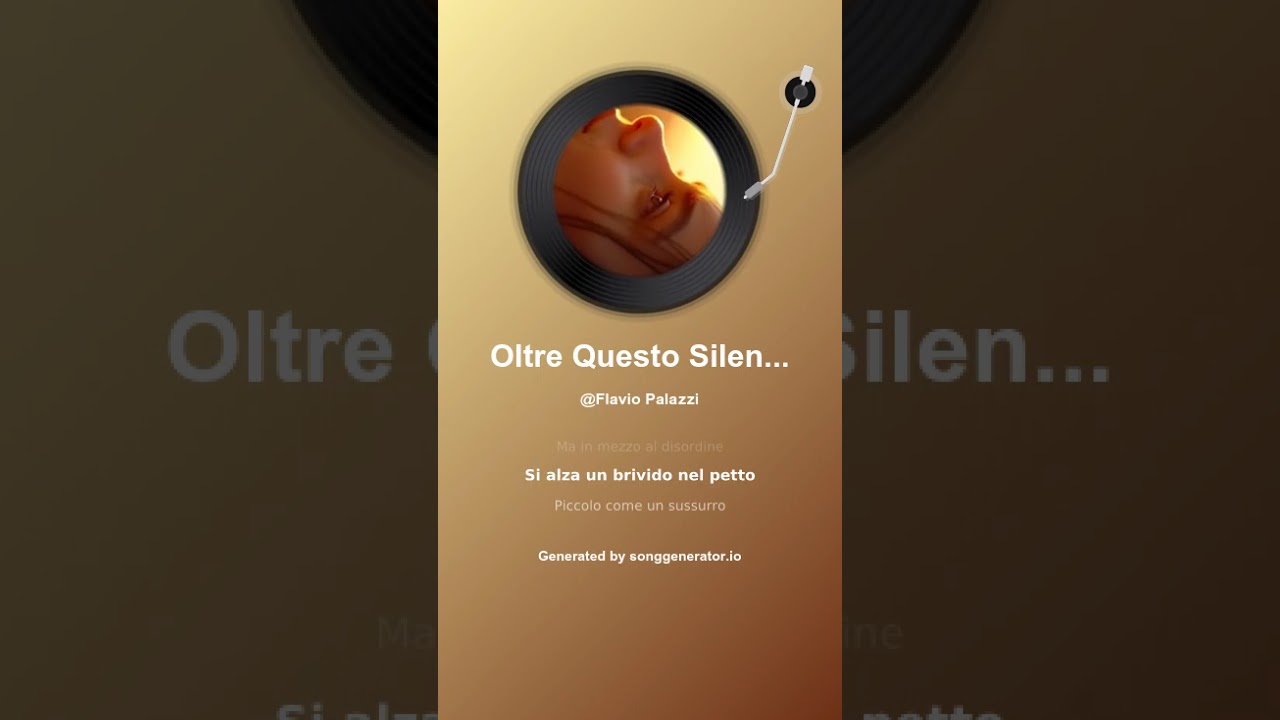 Oltre Questo Silenzio