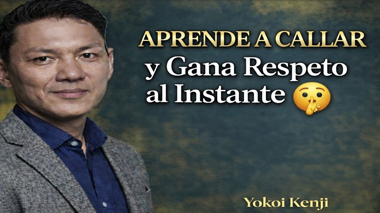 APRENDE A CALLAR y Multiplica tu Respeto al Instante 🤫 | El Poder del Silencio que NADIE Te Enseñó