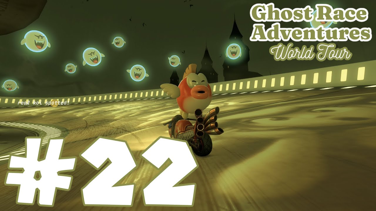 MKWorld Ghost Race Adventures #22- Boo Cinema