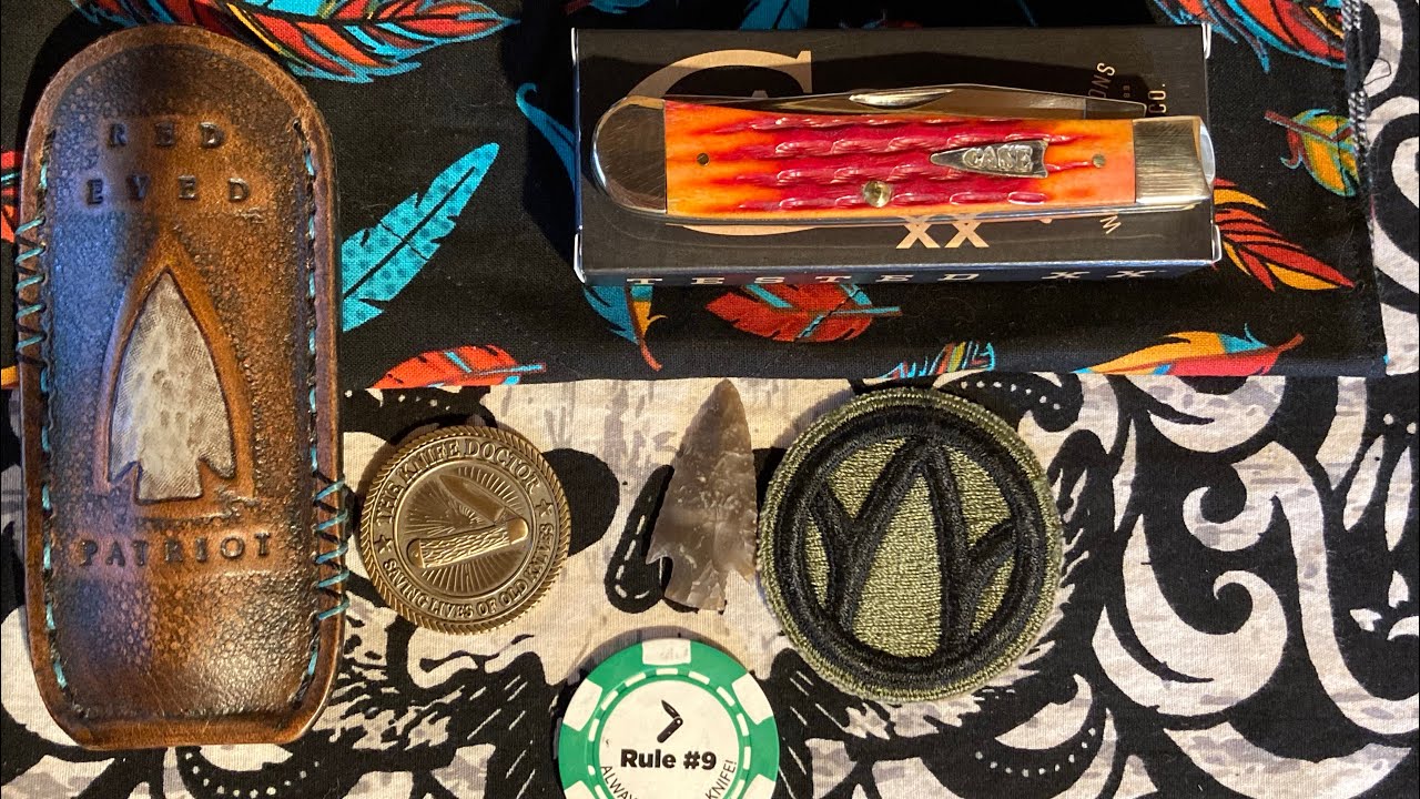Review of 2025 Case XX Kinfolks Jigged Indian Paint Brush 6254SS Trapper #caseknives 