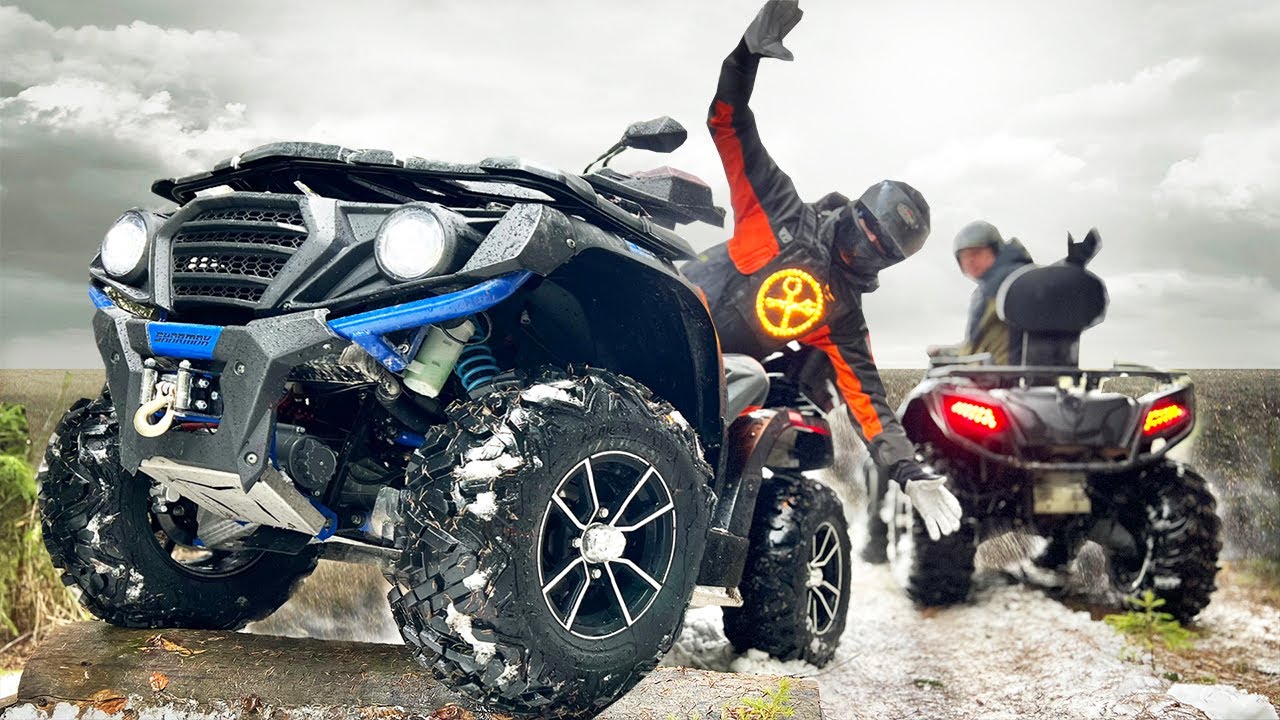 Новый квадроцикл Sharmax 620 против CFMoto 500!