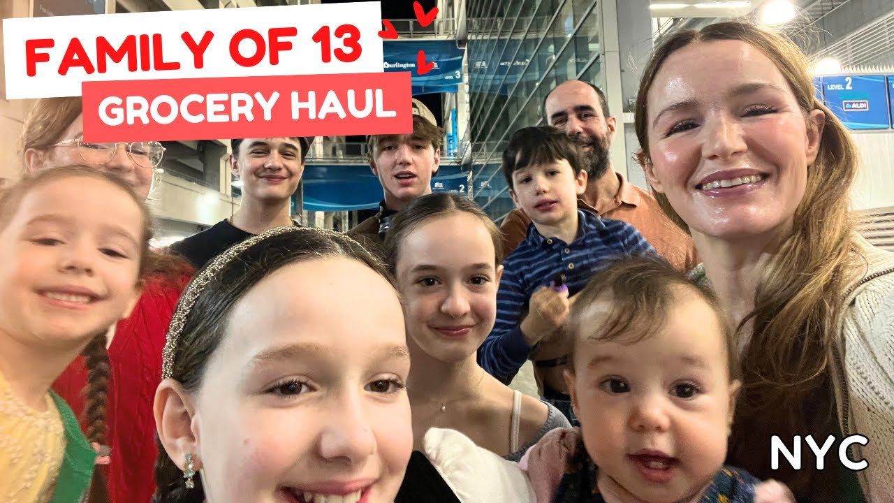 FAMILY OF 13 ONCE A MONTH GROCERY HAUL! $2473.78! (November)