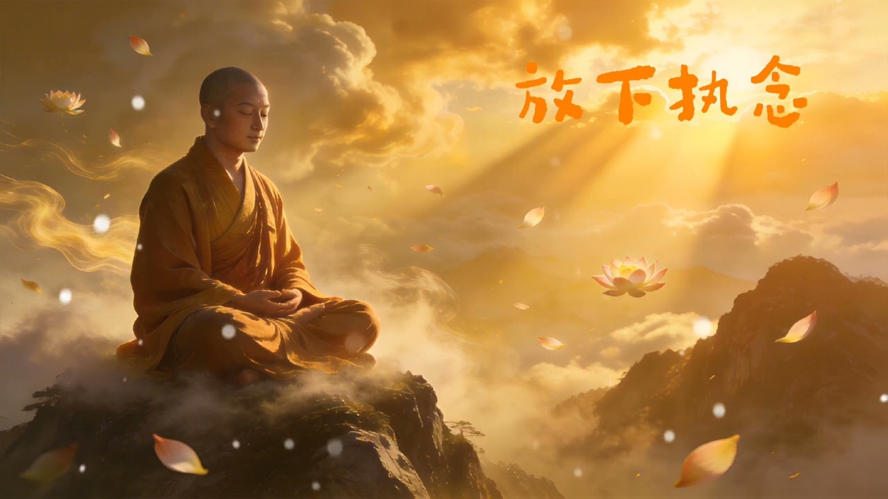 放下执念，人生才会轻松｜一首治愈无数人的歌。#佛教 #中文歌曲 #治愈系 #治愈心灵歌曲
