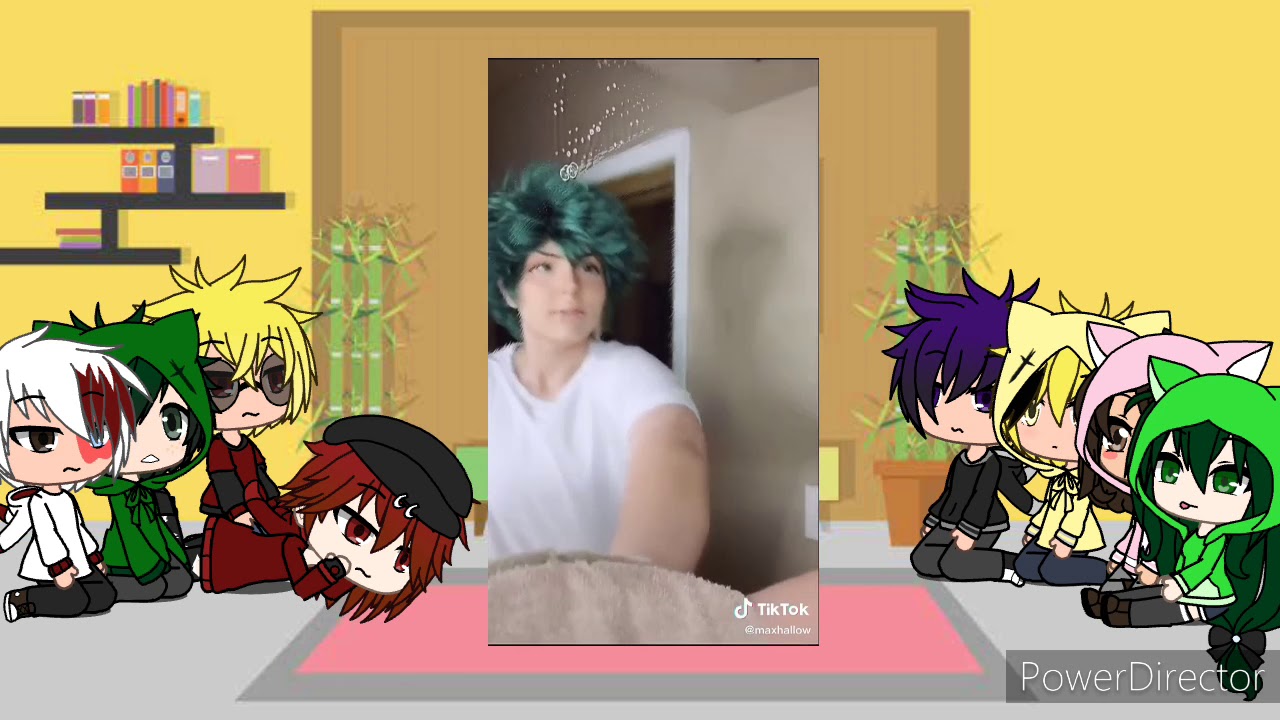 Mha reacts to tik tok|| ships kiritodobakudeku, tysu x ochaco, shinsou and denki
