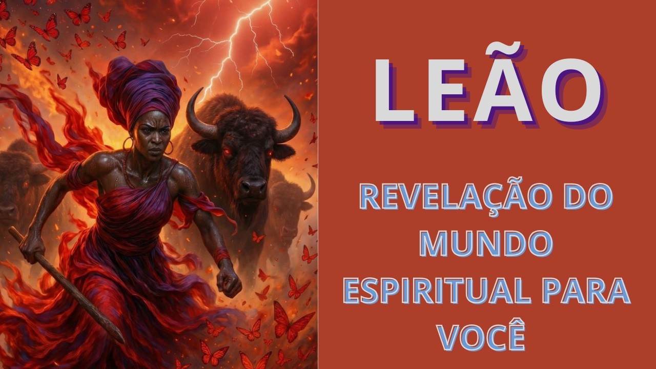 LEÃO FORTES EMOÇÕES PREPARE O CORAÇÃO REVELAÇÃO DO MUNDO ESPIRITUAL PARA VOCÊ