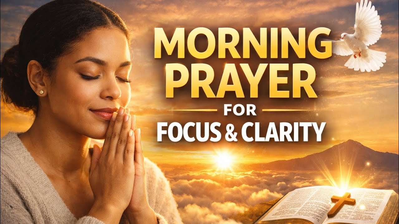 Morning Prayer for Focus and Clarity | Start Your Day With God