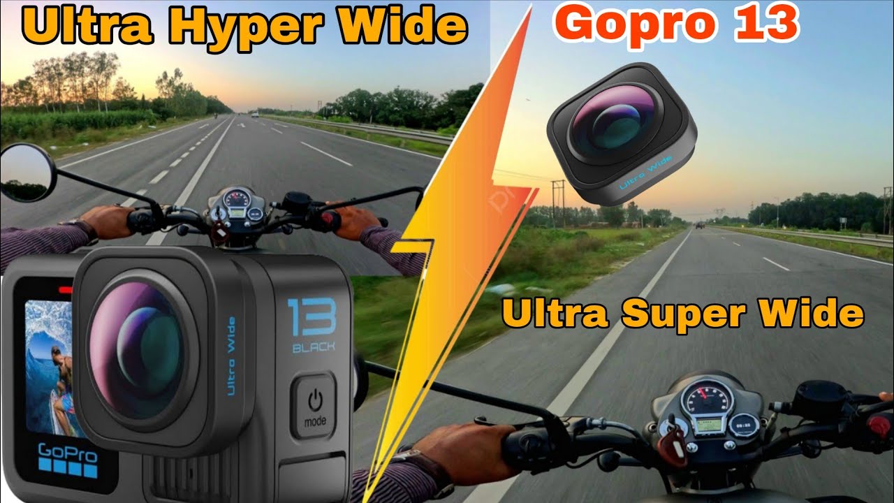 Gopro 13 || Hyper vs Super Wide Comparison Motovlog #gopro 