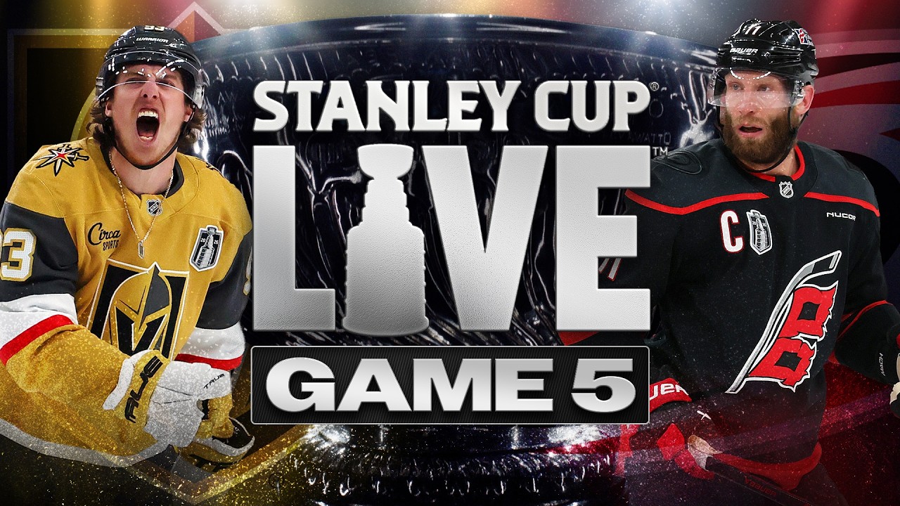 🏒 Stanley Cup Live | Hurricanes vs Golden Knights Game 5 | @emptynetterspod