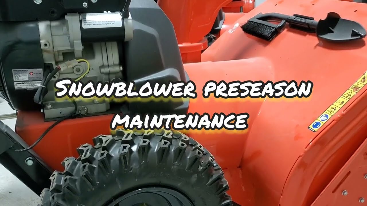 Ariens PROFESSIONAL 28 SNOWBLOWER FULL PRESEASON MAINTENANCE SERVICE for snowblowers