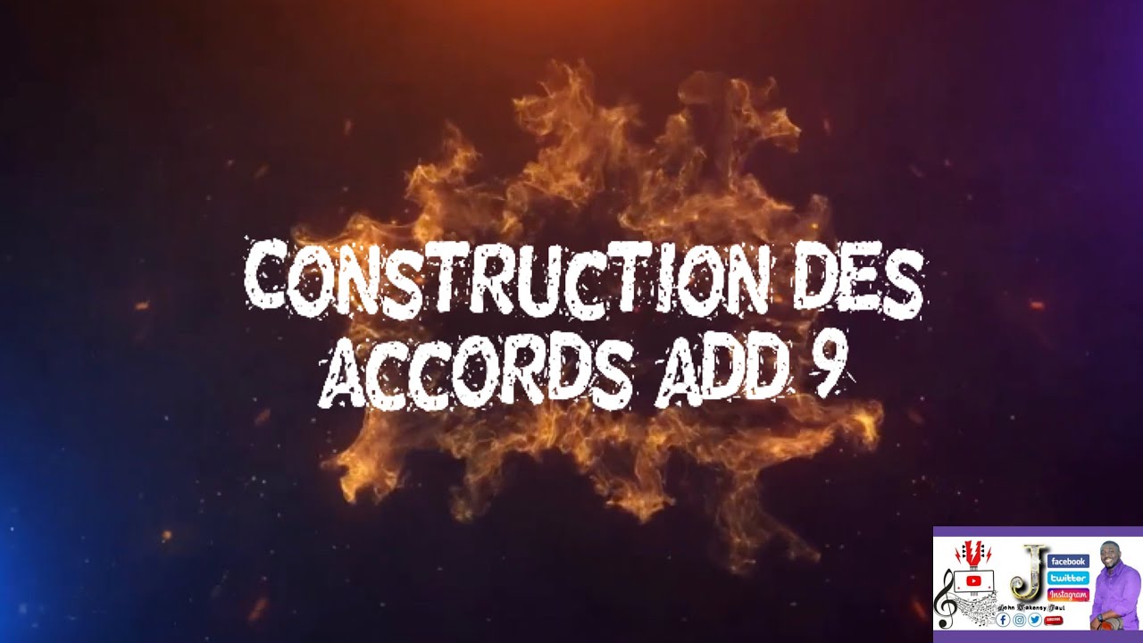 Construction des accords add 9 #accords #guitare #enligne #musique