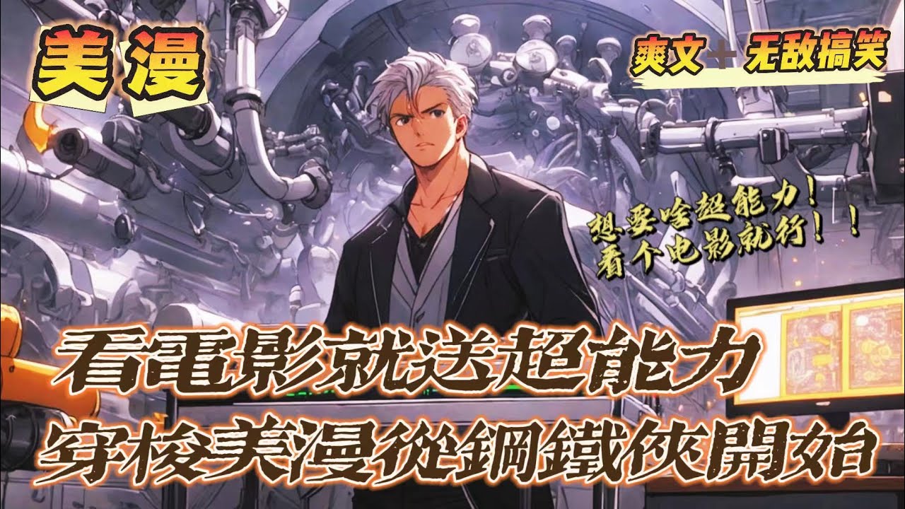 🔥《看電影就送超能力？穿梭美漫從鋼鐵俠開始》💥第1-150話：看個電影就能獲取超能力，想要啥超能力，看個電影就行，一切超能力全靠想像，這諸天宇宙，任我遨遊！