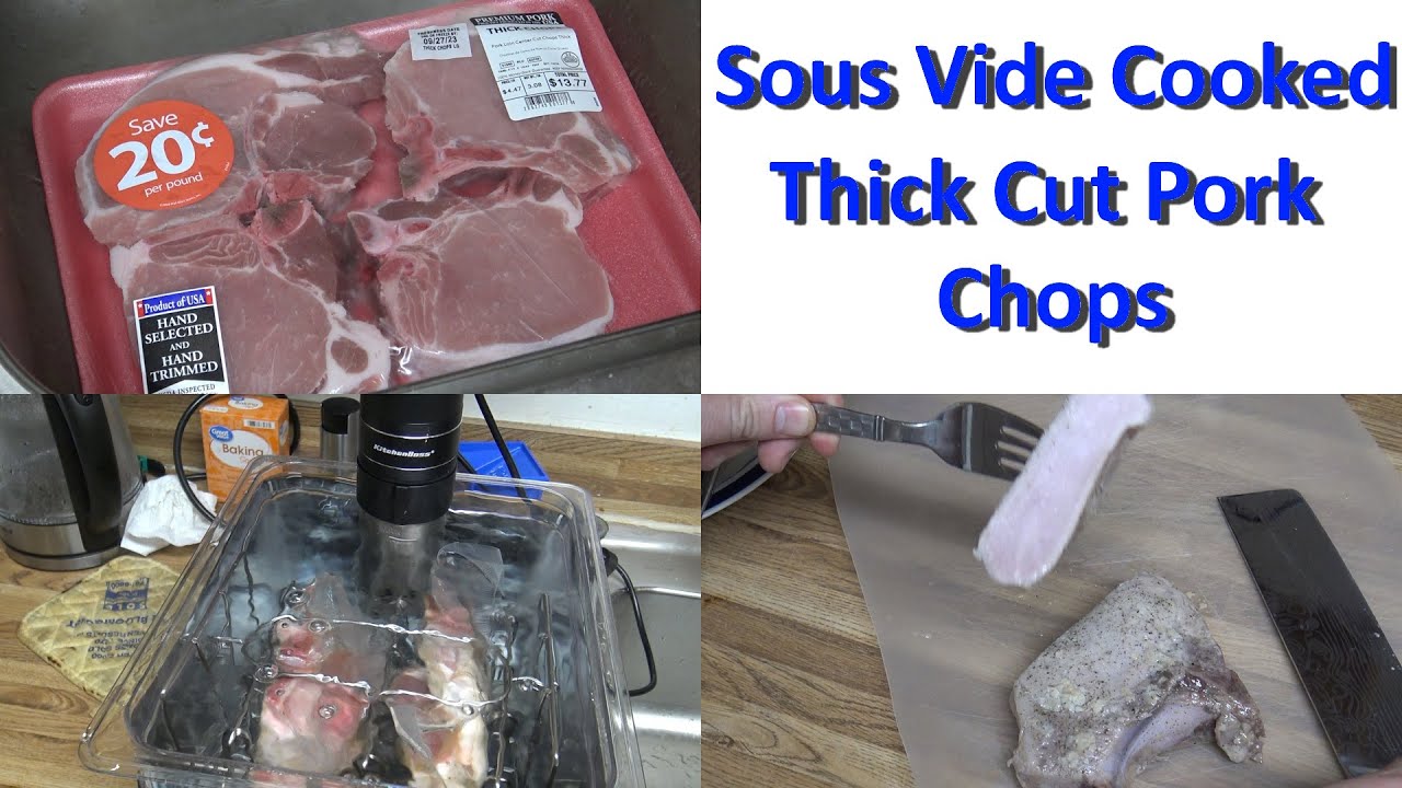 (518 Thick Cut Sous Vide Cooked Pork Chops