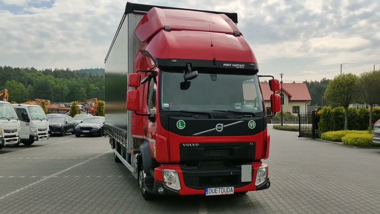 VOLVO FL12.240 E6 Firana Dach i Boki Zsuwane duetduda.pl