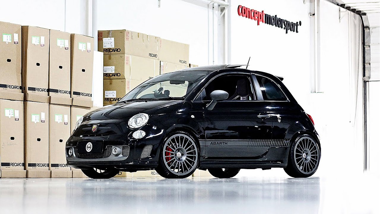 Abarth 595C with HRE 309M x KW Has x Brembo GT x Recaro Sportster