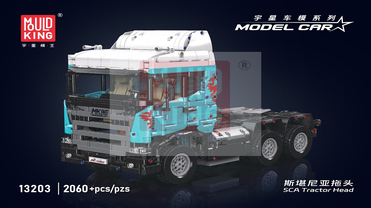 Mould King Instructions - SCA Tractor Head - 13203