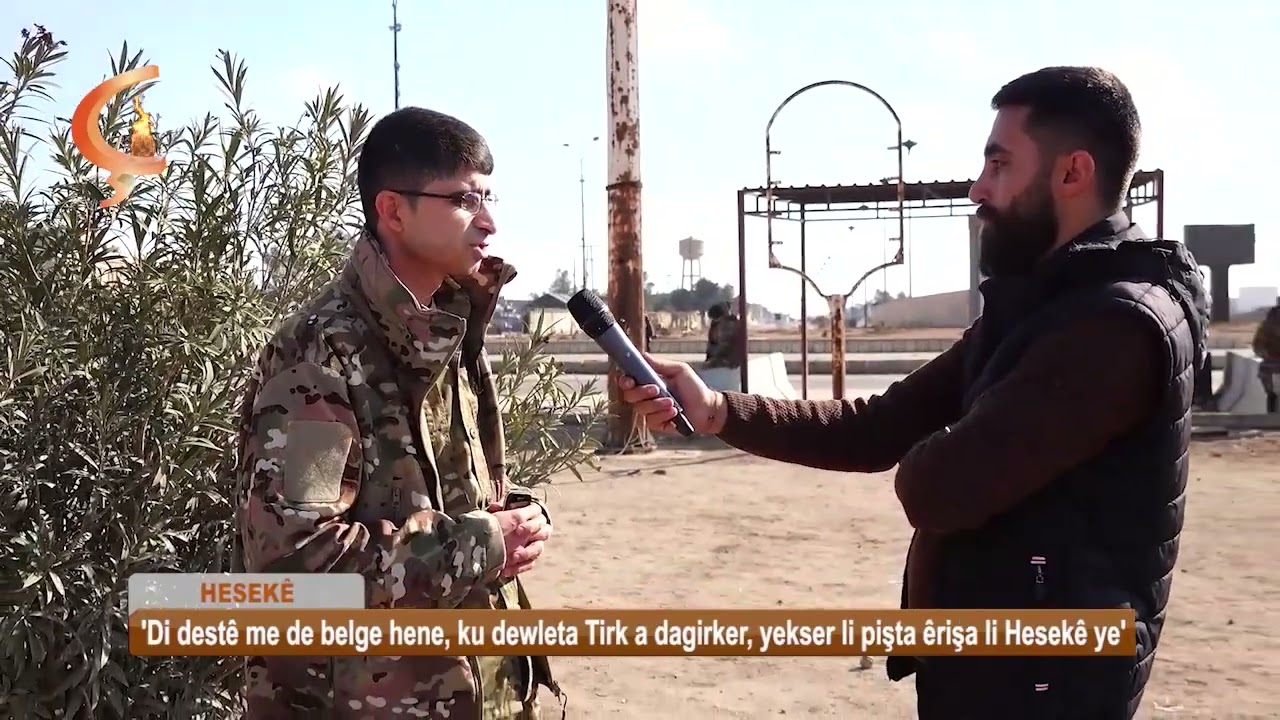 HESEKÊ | 'Di destê me de belge hene, ku dewleta Tirk a dagirker, yekser li pişta êrişa li Hesekê ye'