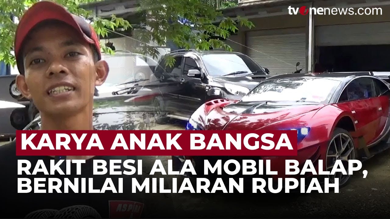 Keren, Pemuda Pelosok Desa Rakit Ala Mobil Balap, Bernilai Miliaran Rupiah | OneNews Update