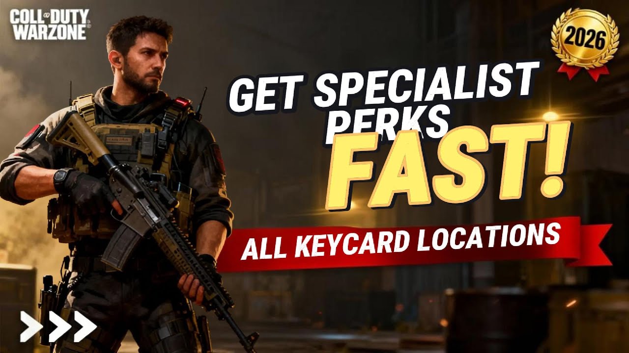 How to Get Specialist Perks FAST on Rebirth Island (Keycard Locations 2026)