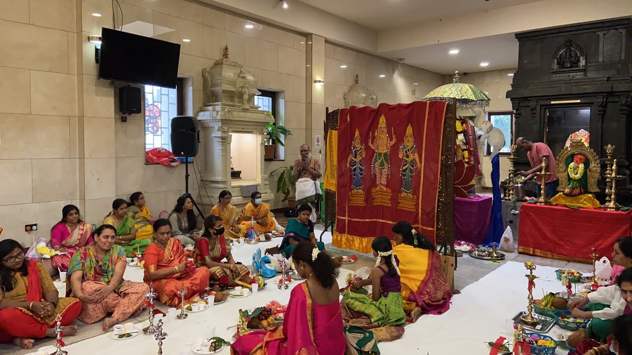 London Sri Murugan Temple Varalakshmi puja