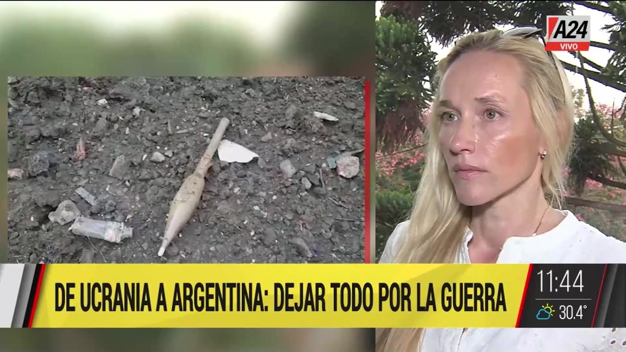 🔴 De Ucrania a la Argentina: dejar todo por la guerra