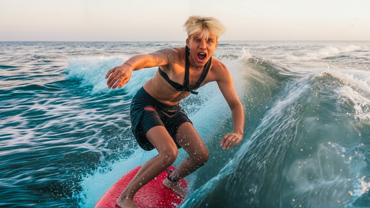 NIGDY TAK NIE SURFOWAŁEM! 🏄&zwj;♂️