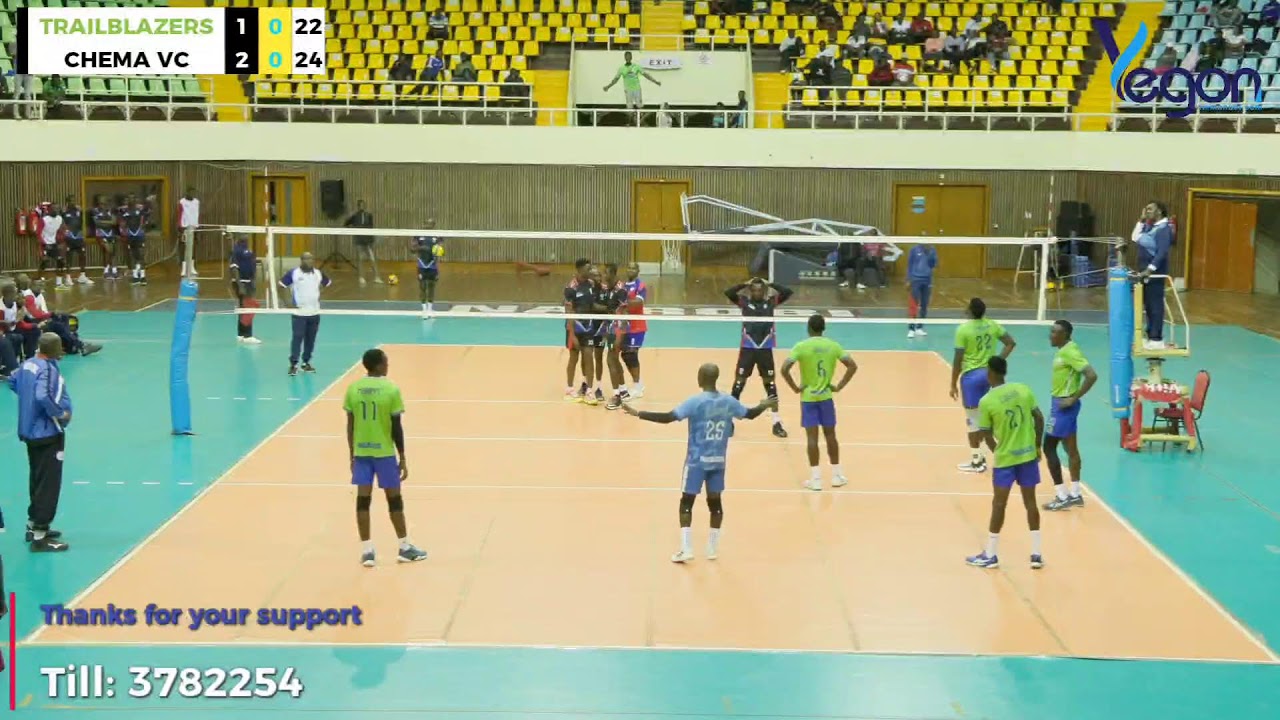 CHEMA VC VS TRAILBLAZERS KVF MEN'S VOLLEYBALL NATIONAL LEAGUE 2025/26 3RD LEG