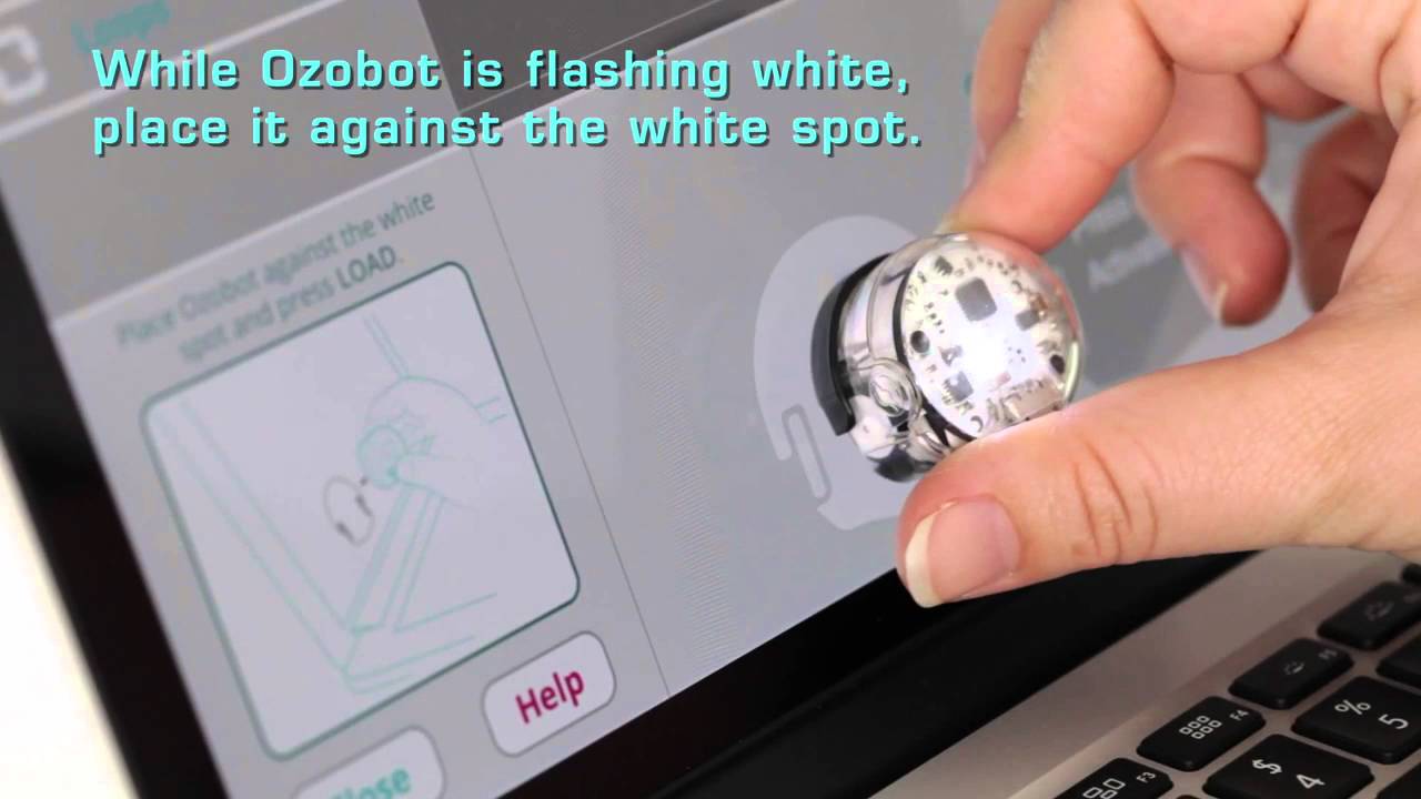 Learn to Code Getting started with OzoBlockly and Ozobot Bit robot