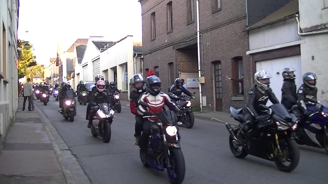 Parade moto Fauville en Caux 2014