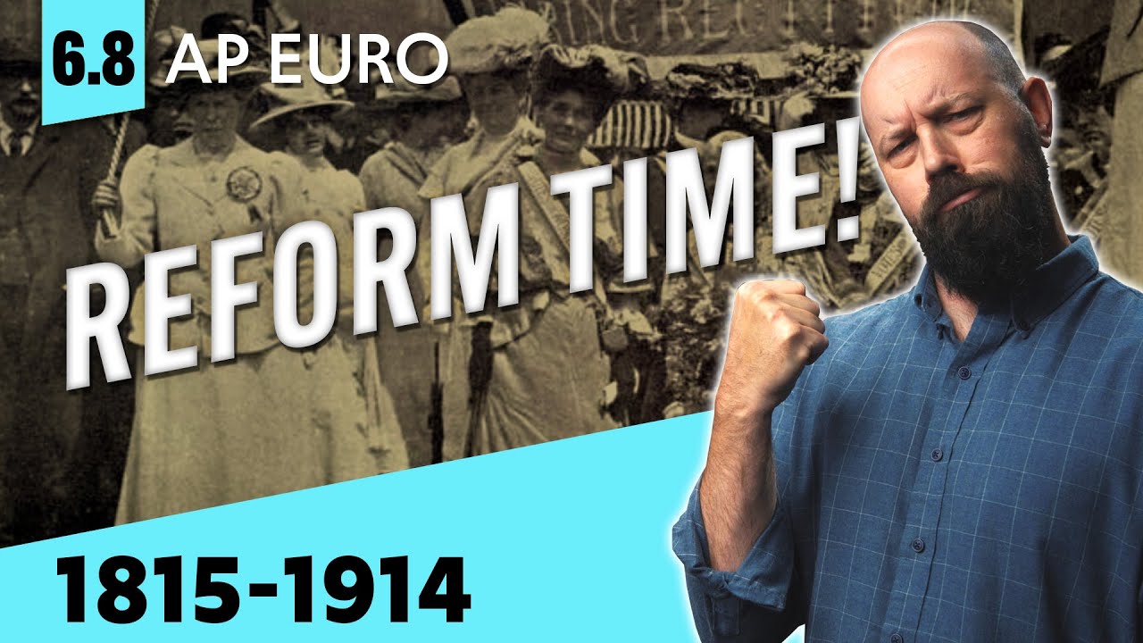 Social REFORM in the 19th Century [AP Euro—Unit 6 Topic 8]