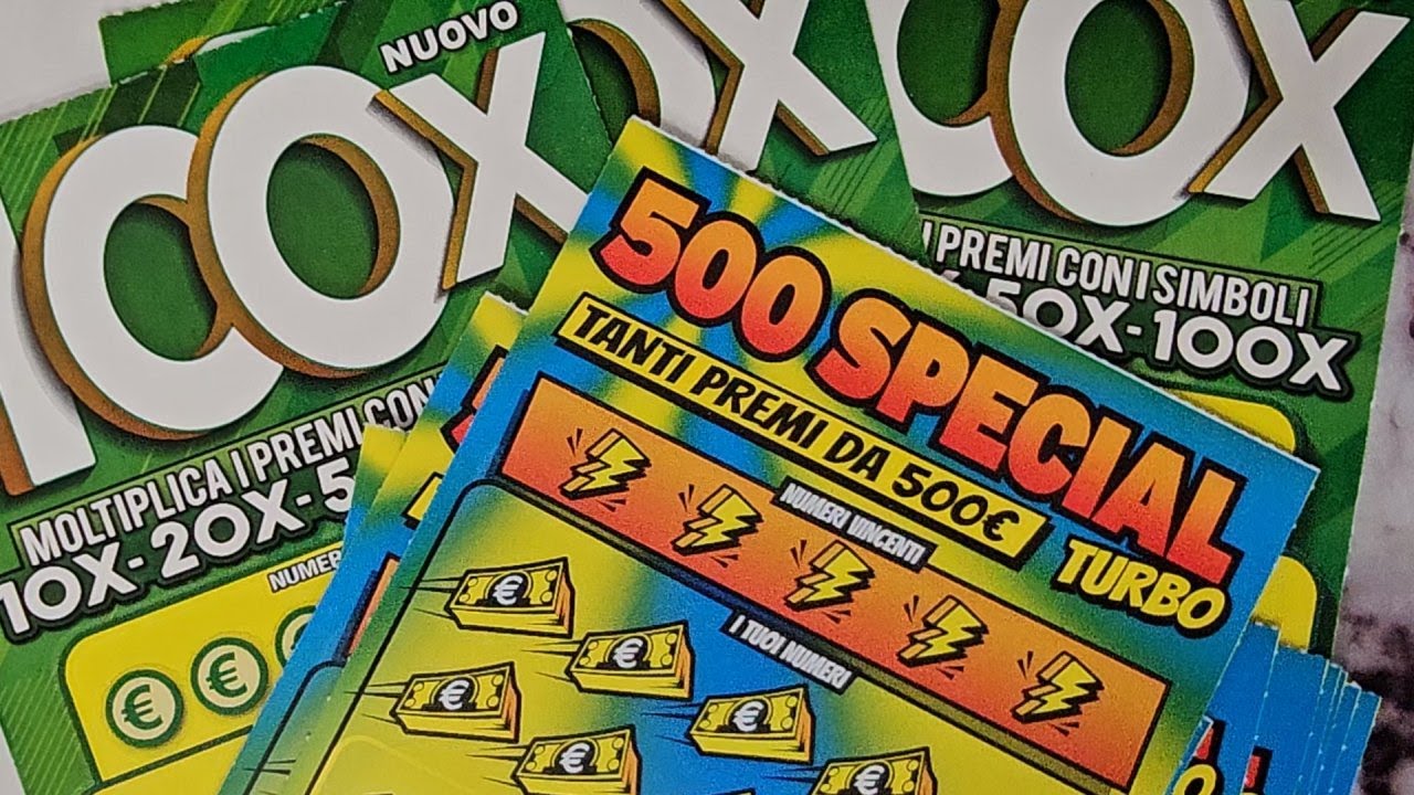 1 Gratta e Vinci 500 Special Turbo + 100X